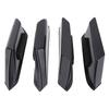 4pcs Car Door Side Storage Box Black Plastic Door Slot Pockets Replacement for Bronco 2021 2024 4 Door