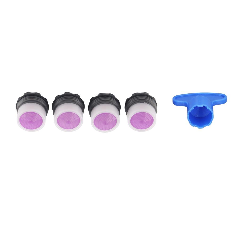 8PCS Plastic Flow Restrictor M16.5mm Tap Water Nozzle Practical Sink Faucet Aerator Kitchen