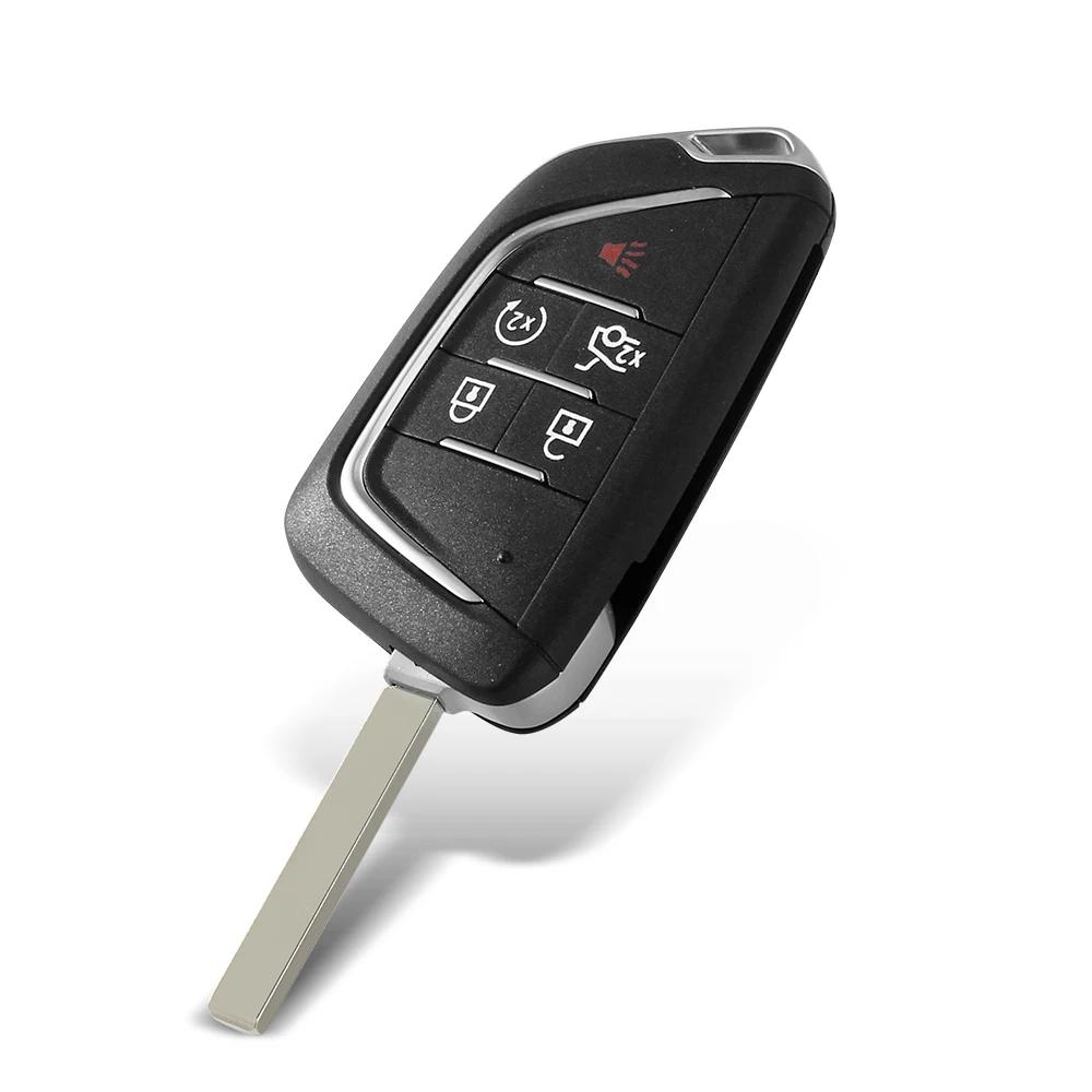 New Modified Flip Remote Key Shell Case 2/3/4/5 Buttons For Chevrolet Cruze Epica Camaro For Opel Vauxhall For Buick