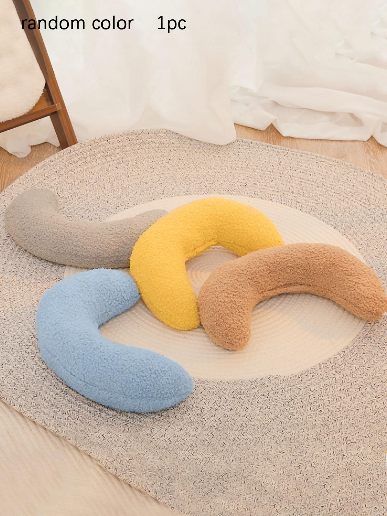 

1pc-Pet specific soft pillow, super soft fluffy pet soothing toy, warm cat sleeping pillow- random color