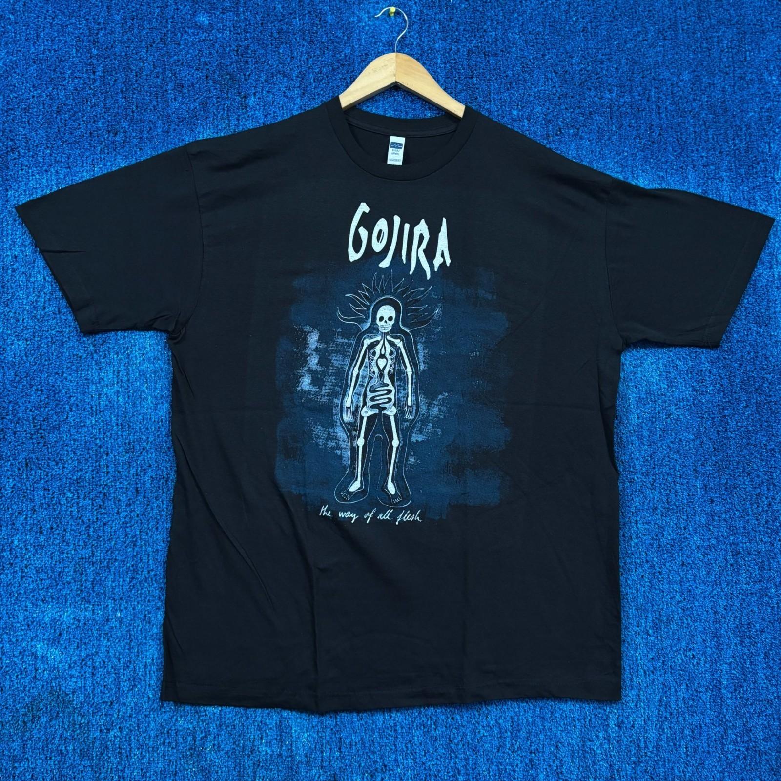 Gojira The Way of All Flesh Album Thrash Metal Band Tee XL Unisex T-Shirt XXXL