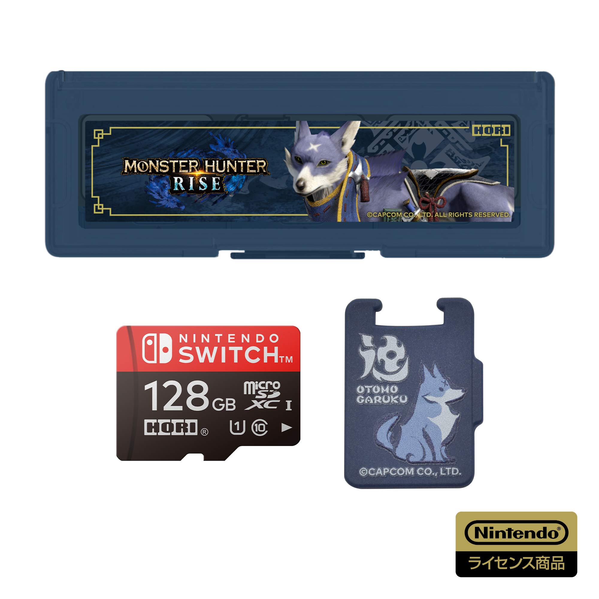 

licensed Monster Hunter Rise microSD card 128GB card case 6 for Nintendo Switch Switch [Nintendo product] + [Nintendo compatible]