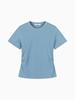 HANGTEN Women'S Side Shirred Crinkle T-Shirt_294(10570-131-407-69)