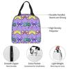 Game Controllers Game Joystick  Insulated Lunch Tote Bag for Women  Portable Cooler Thermal Bento Box Work School Travel