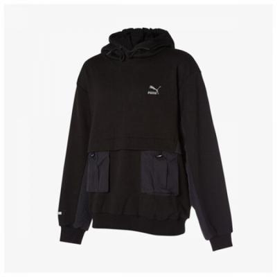 Puma Wild Rider Außentasche Kapuzen-T-Shirt 932611 01