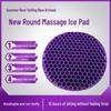 3D Style Honeycomb Gel Seat Cushion for Car, Sofa, and Student Chairs - Round Design