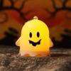 6PCS Luminous Ghost Pendant Halloween Ghost Light Gifts Kawaii Luminous Ghost Keychain  Bag Charms