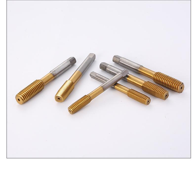 6542 Titanium-Plated Chipless Extrusion Tap M2-M12 Cold Extrusion Machine Tap