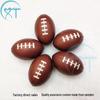 9cm PU Sponge Coffee Rugby Ball - Squishy Stress Relief Toy