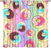 Ice Cream Curta,Pink Cartoon Ice Cream Candy Dessert Home Decor Drape For Bedroom Living Room Kitchen Window Treatment