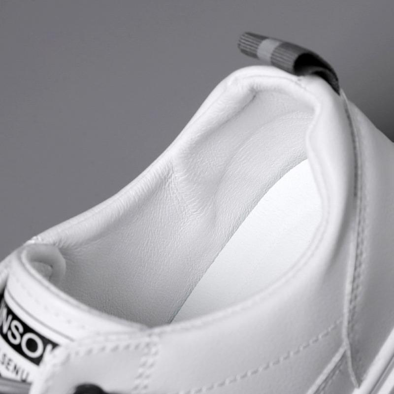 Desinger New Men Leather Casual Shoes Outdoor Wild Sneakers Men Flats Shoe Loafers Fashion High End Sports Shoes Tenis Masculino