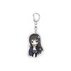 55MM Anime Puella Magi Madok Keychain Kaname Madoka/Akemi Homura/Miki Sayaka Key Chain Acrylic Model Plate Christmas Gifts