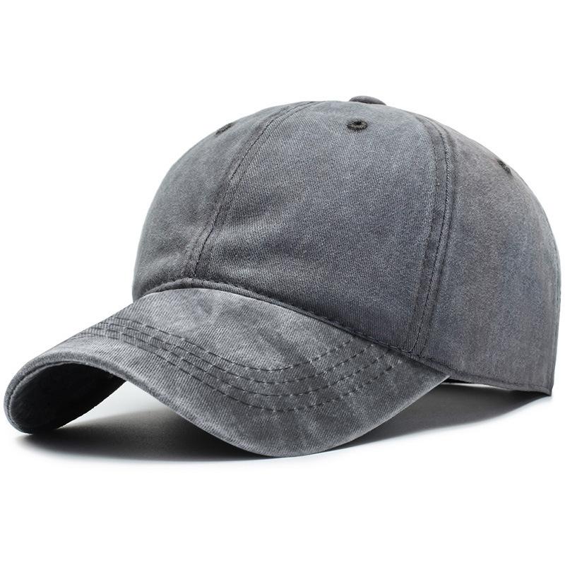 Bare Board Washed Baseball Cap Outdoor Naked Travel Sunshade Hat Women's Tide Hat