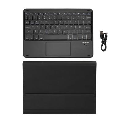 Tablet Keyboard Case Leather Bluetooth Anti Scratch Tablet Touchpad Keyboard Case for Galaxy Tab S6