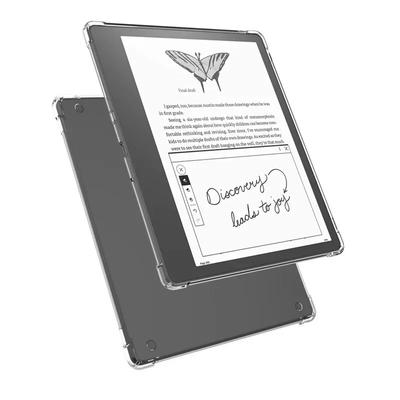 For Kindle Scribe Case 10.2 Inch Ultra Clear Soft Flexible Transparent TPU Skin Bumper Back Cover Shell