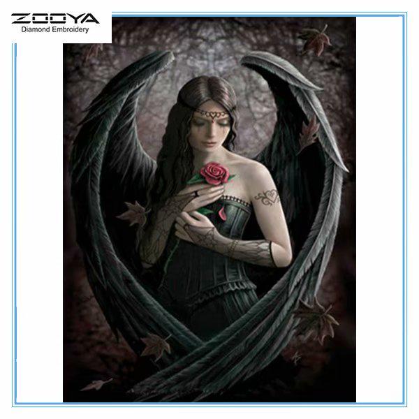 

ZOOYA DIY 3D Алмазная вышивка Крестиком Главная Декор Ангел