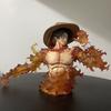 One Piece Portgas D Ace Action Figure Manga One Piece Ace Figurine with Light Anime Peripheral Collection Model Figura GK Statue