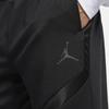 Jordan Solid Color Simple Logo Cuffed Knit Sports Pants Men Bottoms Black AJ1127-010