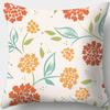 Lunch Break Sleeping Pillow, Bedroom Bedside Pillow Cushion, Geometric Pattern Floral Pillow Case, Desk Car Pillow