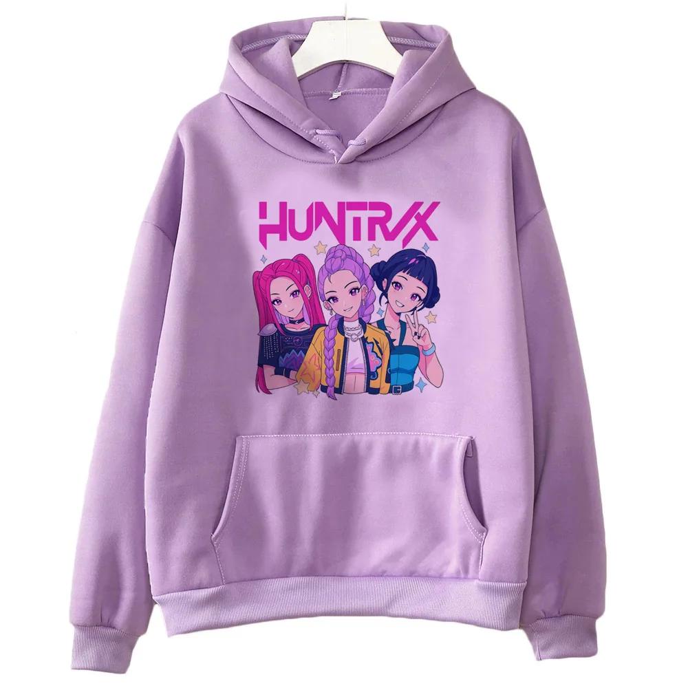 Korean Popular Devil Hunter Hoodies, Korean Popular Men's and Women's Sportswear, Fashion Streetwear Trends, Anime Tops