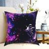 Space Surfing Ii Pillow Case Printed Home Soft DIY Pillow Cover Space Surfing Astronaut Galaxy Stars Cosmic Colors Nature