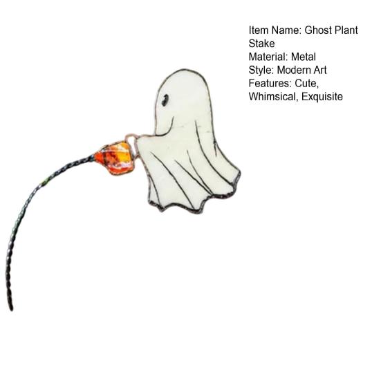 Ghost Plant Stake Cute Watering Ghost Planter Stake with Water