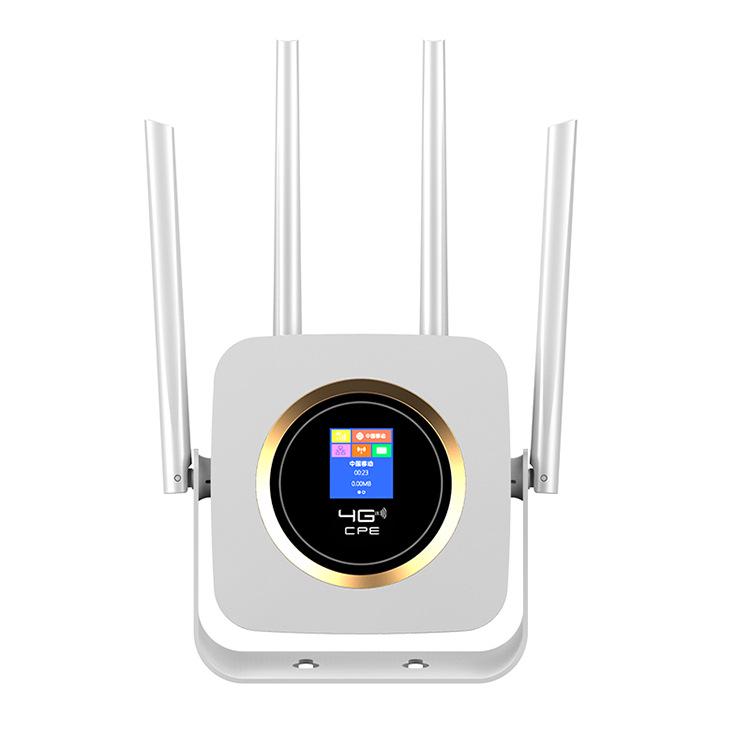 

4G WiFi Router with SIM Card Slot for Africa, Tajikistan, and Indonesia UK Plug