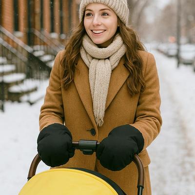 Handschuhe für Kinderwagen Wasserdicht Winddicht Elastische Fäustlinge Handwärmer für Kaltes Wetter Für Männer Frauen Outdoor Wetter Gehen