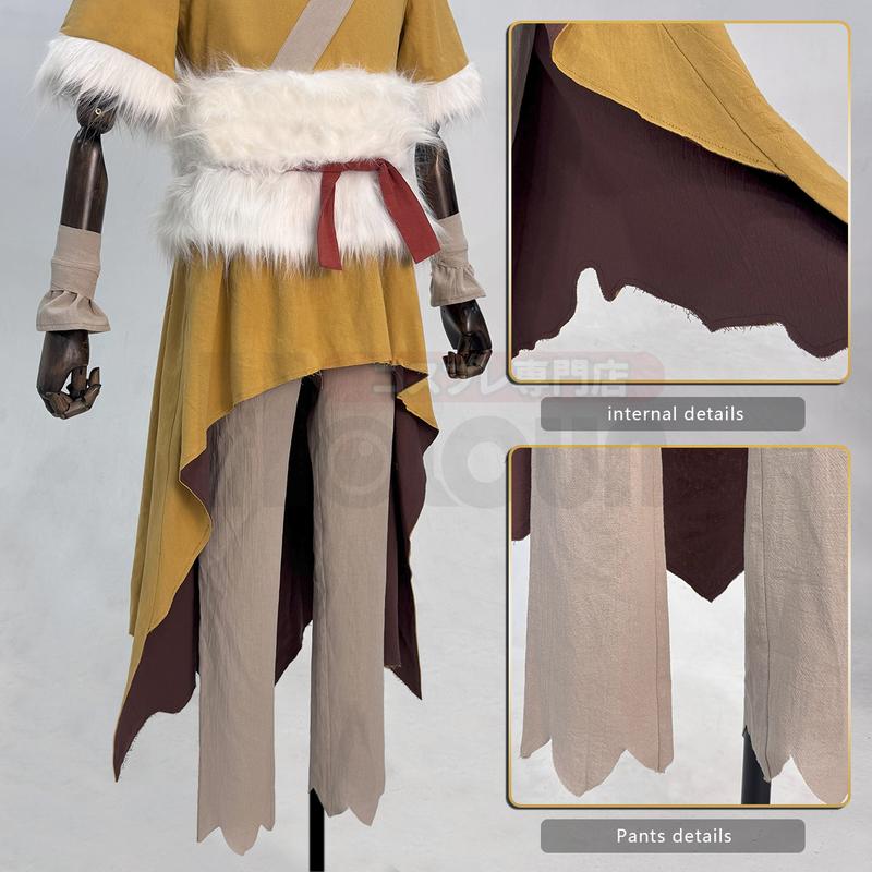 HOLOUN STONE Anime Saionji Ukyo Cosplay Costume Pants Hat Animation Convention 2025 Halloween Christmas Gift