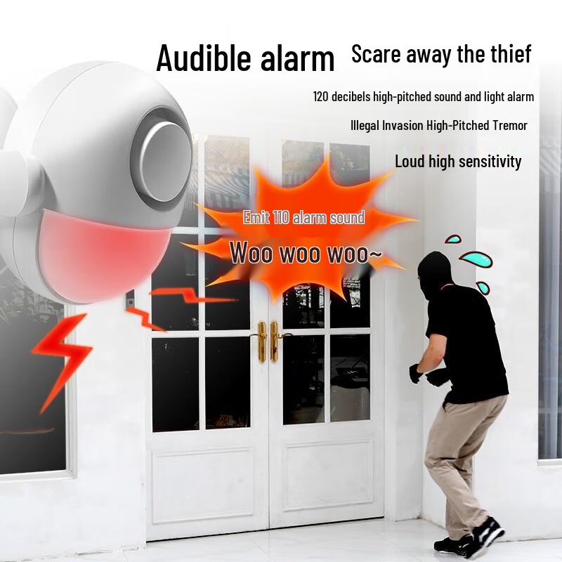 LFang Smart WiFi Infrared Door/Window Alarm with Door Sensor