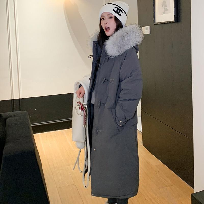 Autumn Winter Thicken Warm Parka Women Casual Sweety Solid Color Big Pocket Loose Hooded Coat Jackets Outwear