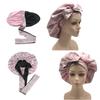 Luxury Silk Women Bonnet with Long Head Tie Hairbands Designer Hair Bonnets Satin Bonnet