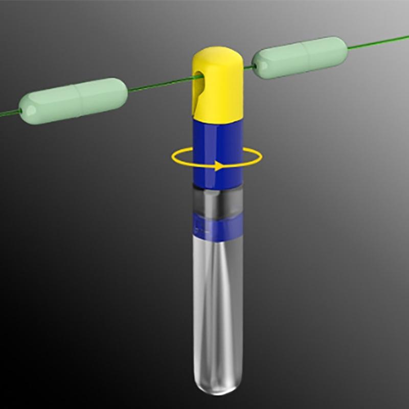 4 Pezzi Galleggianti da Pesca Staccabili Supporti in Silicone per Galleggianti Sostituzione Rapida Rotazioni Sedili per Galleggianti da Pesca Attrezzatura da Pesca