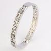 Female Daisy Titanium Steel  Simple Design Hollow Petal Temperament Versatile  Jewelry 