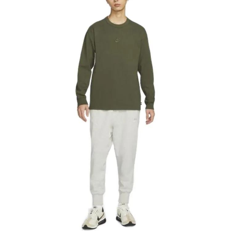 Nike T Shirt Men's Workwear Khaki (Unisex) T-Shirts DO7391 325