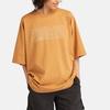 Timberland Letter Logo Printed Casual Loose Short Sleeve T-Shirt Unisex Tops Wheat A6QJ1-P47