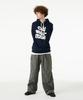 URBANAGE Waterproof Single-Pleat Parachute Wide Pants_Gray
