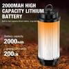 Outdoor Camping Tools Camping Lights Atmosphere Light 5 Kinds of Lights Adjustable Ceiling Can Be Connected with the Bracket USB Charging