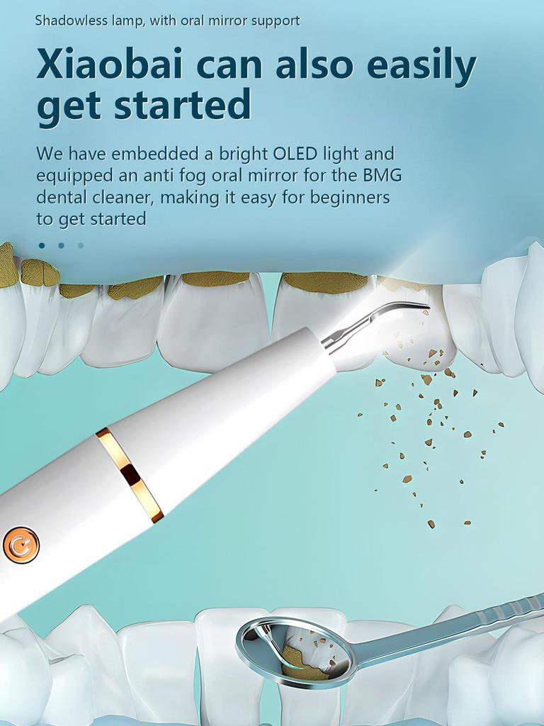 Portable Ultrasonic Water Flosser: Electric Teeth Cleaner & Oral Descaling Device