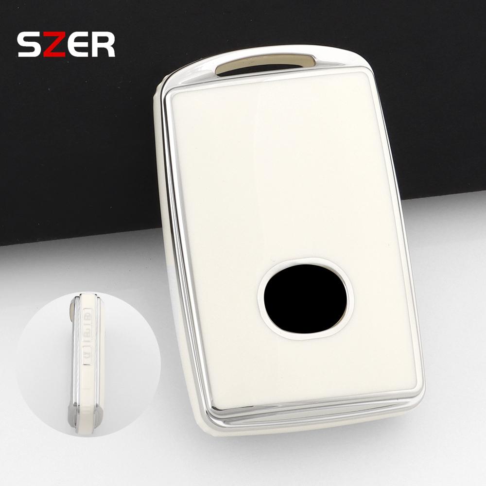 Pink Tpu Car Key Case Cover Shell For Mazda 3 Alexa Cx30 Cx-4 Cx5 Cx-5 Cx8 Cx-8 Cx-30 Cx9 Cx-9 Protector Keyless Fob Accessories