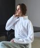 RE RHEE High-Neck Side-Slit Shirt