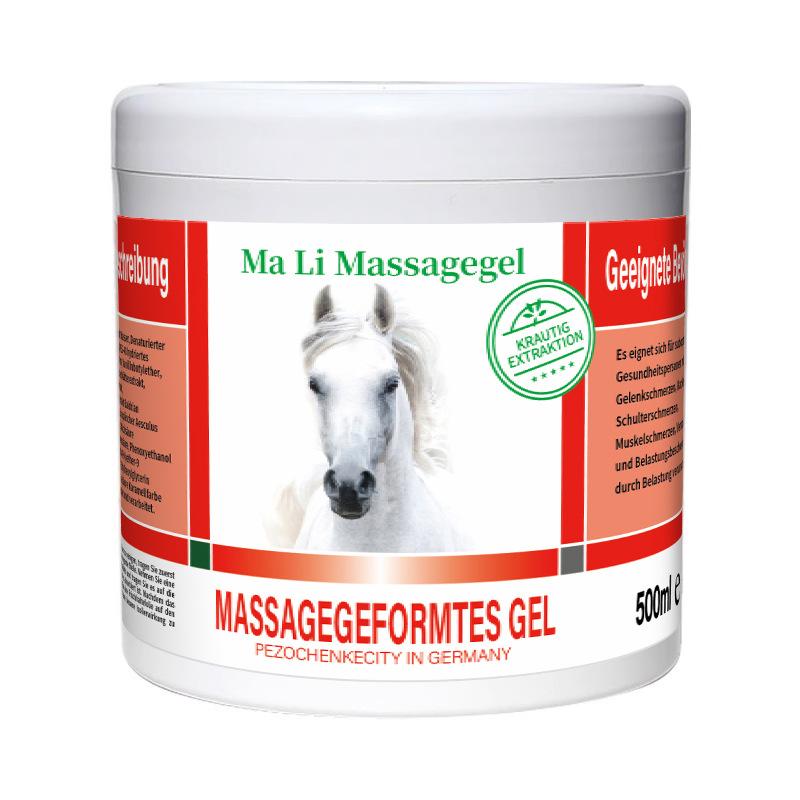 1 шт. Оригинальный Германия Krauterhof Лошадиный бальзам Согревающий Extra Stark Согревающий Массажный гель Каштановый бальзам Расслабляющий Успокаивающий Мышцы 500 г 500g