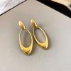 Fashion Multilayer Ring C- Shaped Stud Earrings for Women Minimalist Minority Design Earrings Fashionable Earrings Accessible Luxury Fancy