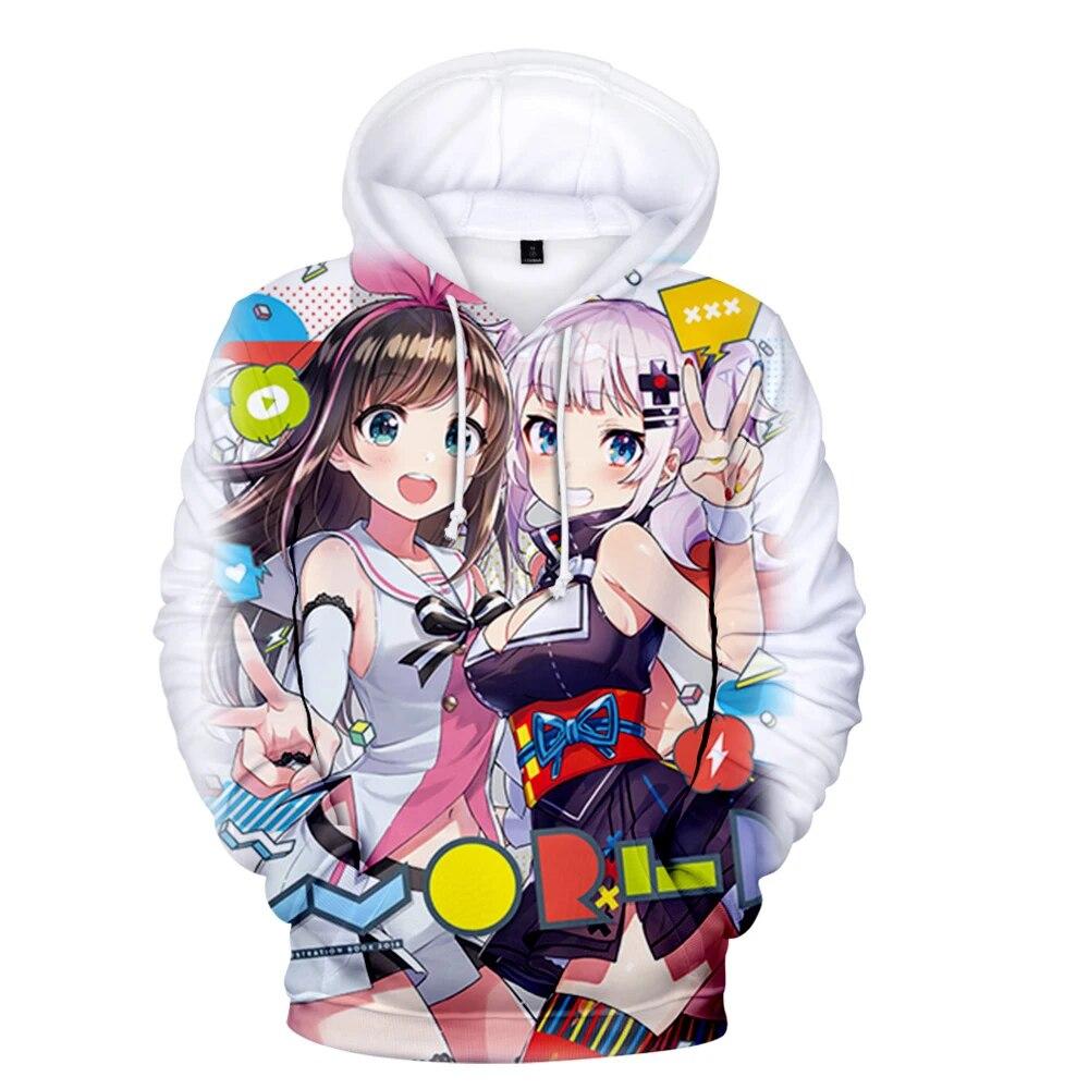 Hot Kaguya Luna 3D Print Unisex's Laxity Hoodie Casual Oversized Pullover Popular Streetwear Fashion Sweatshirt Trend Unisex Clothing