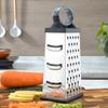 Stainless Steel 4 Sides Vegetable Grater Manual Vegetable Slicer Convenient Cheese Grater  Ginger