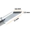 Soldering tip with built-in heater T12-KF