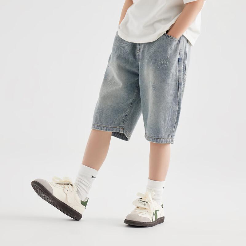 Boys' Casual Denim Bermuda Shorts