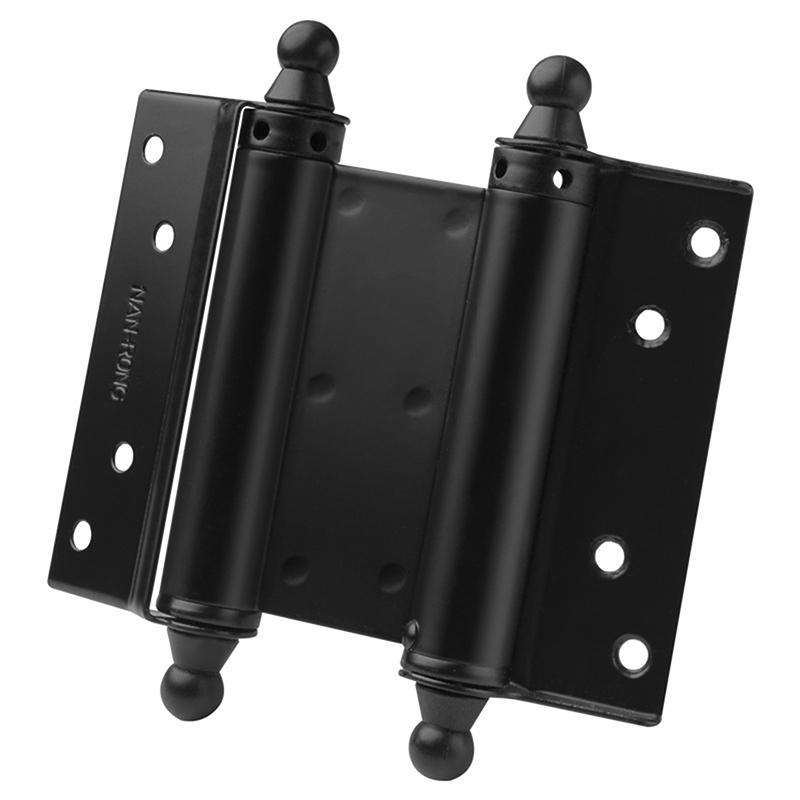 Edelstahl Freie Türscharniere Mit Innen- und Außen Doppelt Öffnend Automatischer Türschließer Verdickte Feder Leise Scharniere