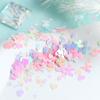 Nail Embellishments Nail Sequins Colorful Nail Glitter Paillette Mixed Size Nail Art Stickers for Nail Decors 12-Grid