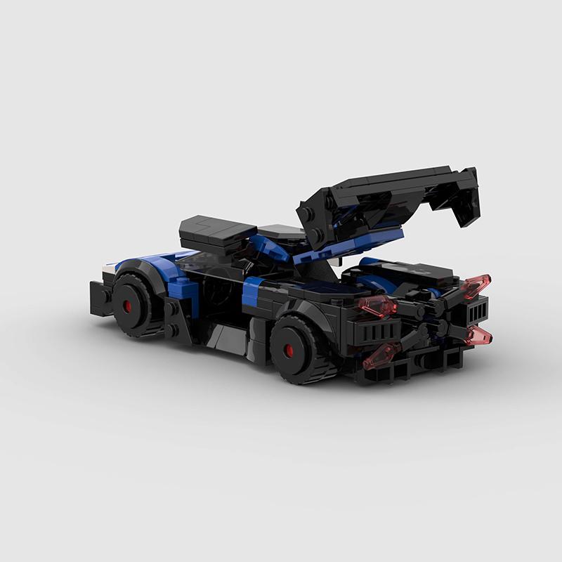 MOC Racer Cars City Sports Vehicle Building Blocks Creative Garage Toys  Education brick Christmas child Gift